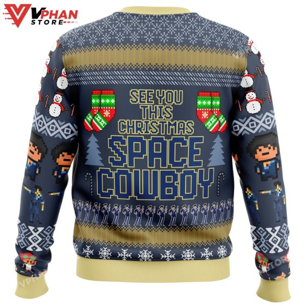 Spike Spiegel Cowboy Bebop Ugly Sweater