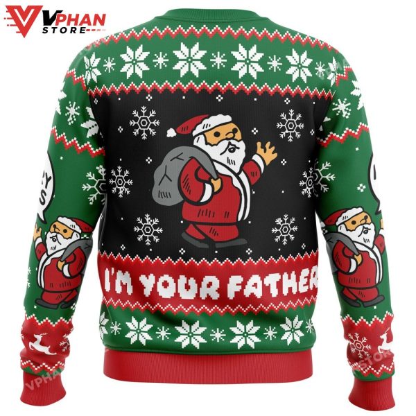 Spoiler Christmas Santa Claus Ugly Sweater