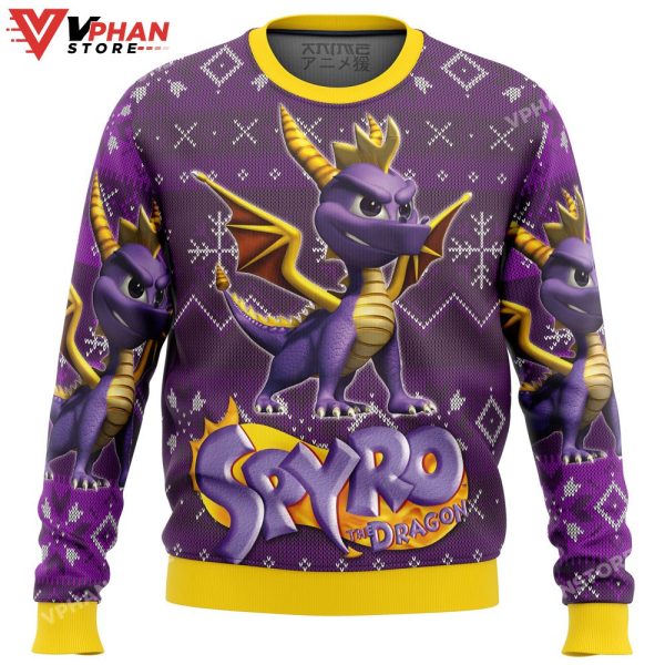 Spyro the Dragon Ugly Christmas Sweater