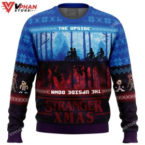 Stranger Xmas Stranger Things Ugly Christmas Sweater 1