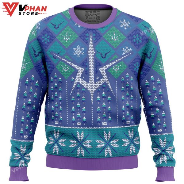 Symbol Lelouch Code Geass Ugly Christmas Sweater