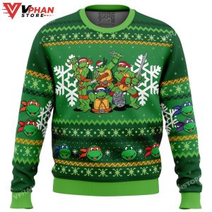 Teenage Mutant Ninja Turtles Christmas Ugly Christmas Sweater 1