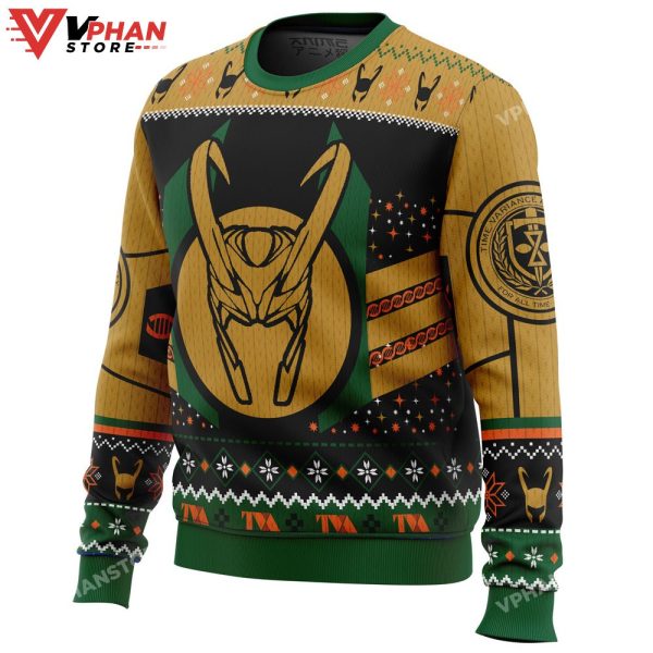 The Christmas Variant Loki Ugly Sweater