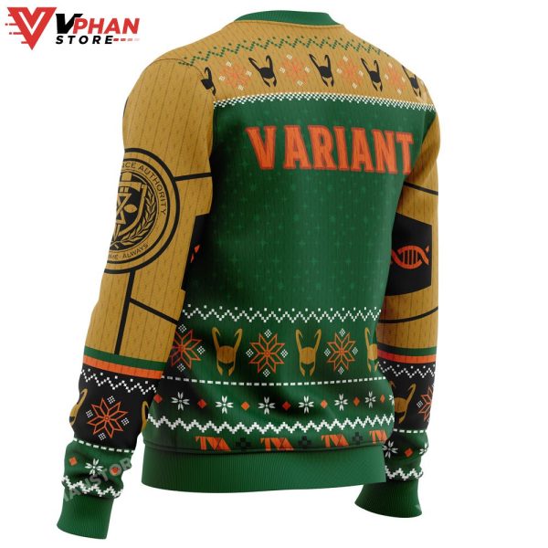 The Christmas Variant Loki Ugly Sweater