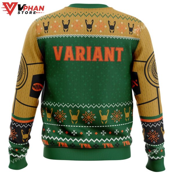 The Christmas Variant Loki Ugly Sweater