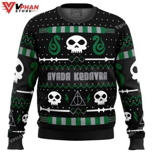 The Dark Sweater Harry Potter Ugly Christmas Sweater 1