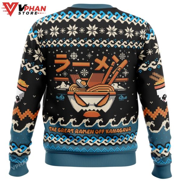 The Great Ramen Off Kanagawa Ramen Ugly Christmas Sweater