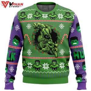 The Incredible Hulk Ugly Christmas Sweater 1