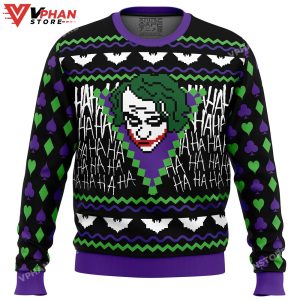 The Joker Ugly Christmas Sweater 1