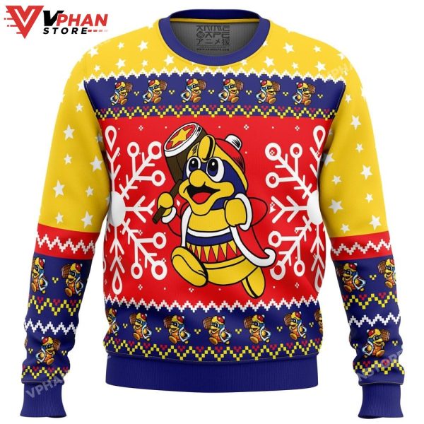 The King Dedede Kirby Ugly Christmas Sweater