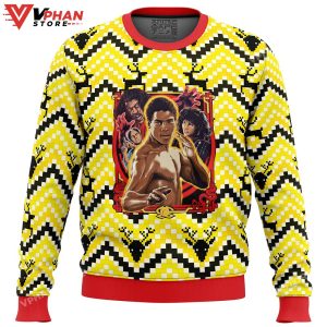 The Last Dragon Ugly Christmas Sweater 1