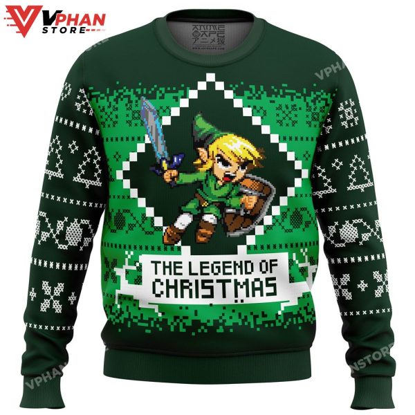 The Legend Of Christmas Zelda Ugly Christmas Sweater