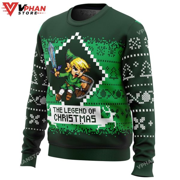 The Legend Of Christmas Zelda Ugly Christmas Sweater