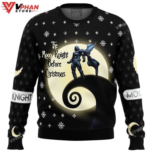 The Moon Knight Before Christmas Ugly Sweater