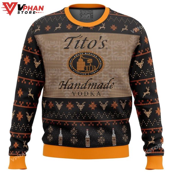 Tito’s Vodka Ugly Christmas Sweater