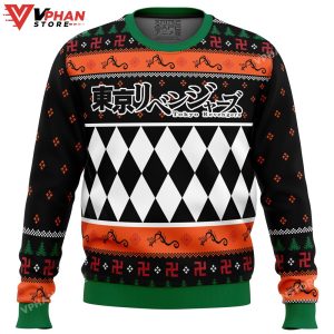 Tokyo Gang Tokyo Revengers Ugly Christmas Sweater 1