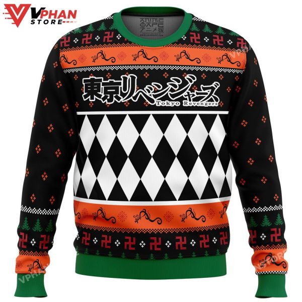 Tokyo Gang Tokyo Revengers Ugly Christmas Sweater