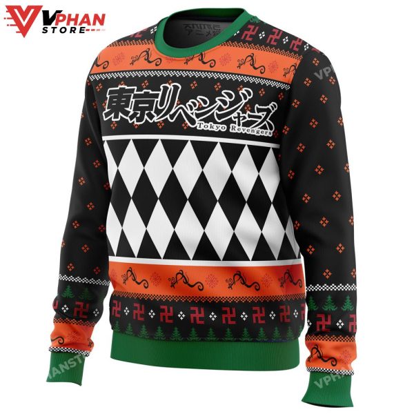 Tokyo Gang Tokyo Revengers Ugly Christmas Sweater