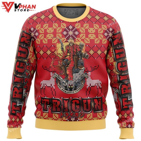 Trigun Alt Ugly Christmas Sweater