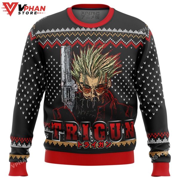 Trigun Vash Emblem Ugly Christmas Sweater