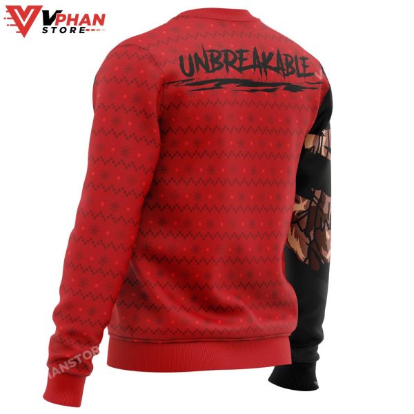 Unbreakable Red Riot My Hero Academia Ugly Christmas Sweater