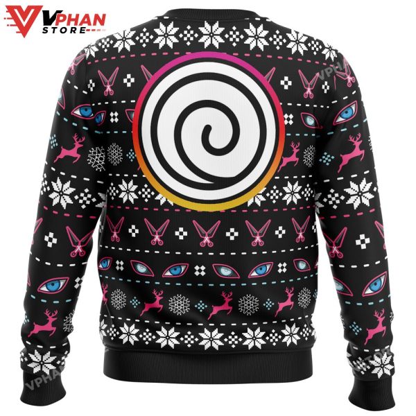 Uzumaki Clan Christmas Boruto Ugly Sweater