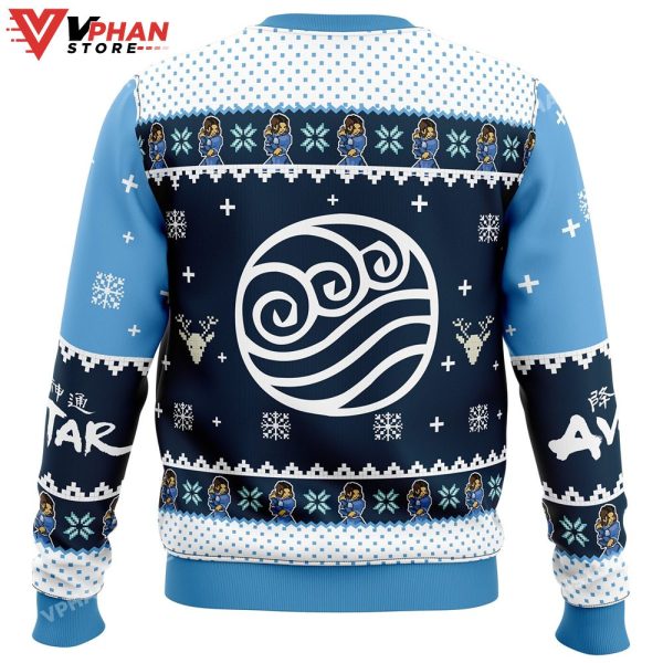 Waterbenders Water Tribe Avatar Ugly Christmas Sweater