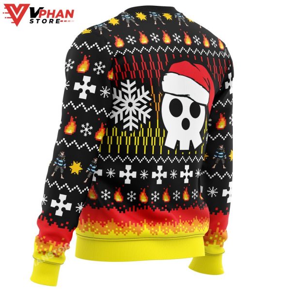 We Didn’t Start The Fire This Christmas Fire Force Ugly Sweater