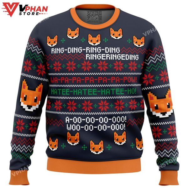 What Does The Fox Say Christmas Sweater