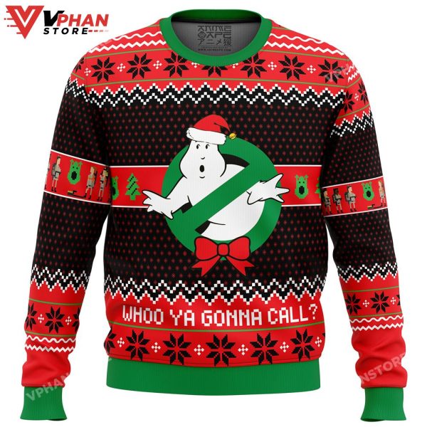 Who You Gonna Call Ghostbusters Christmas Sweater