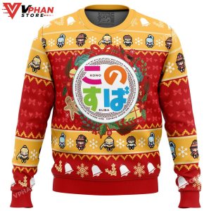 Wonderful Christmas Konosuba Ugly Christmas Sweater 1