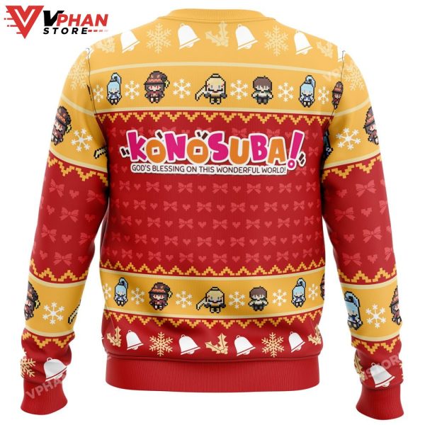 Wonderful Christmas Konosuba Ugly Sweater