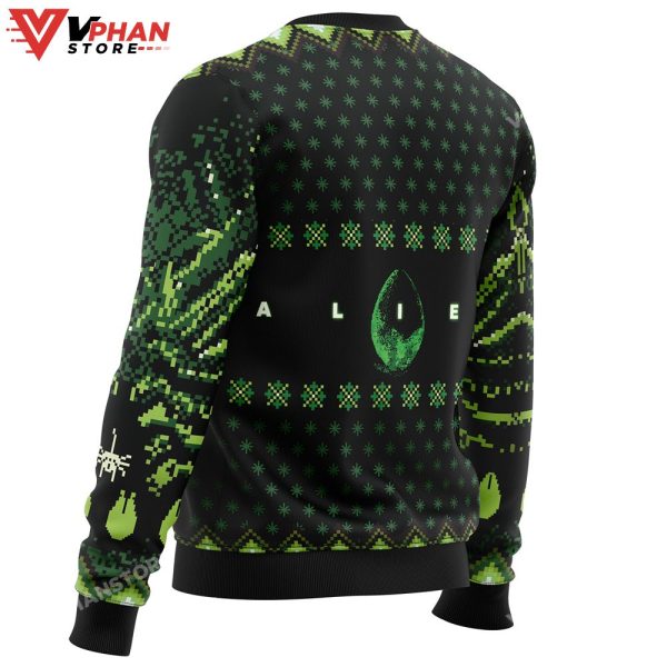 Xenomorph Alien Ugly Christmas Sweater