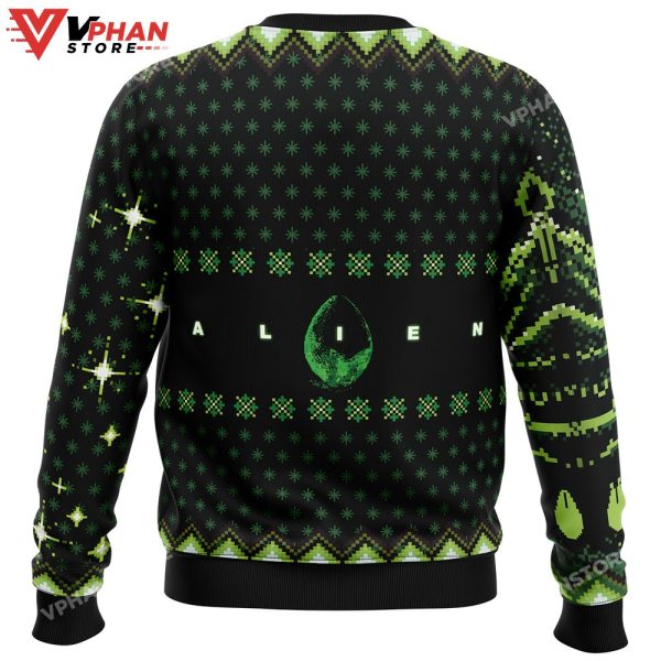 Xenomorph Alien Ugly Christmas Sweater