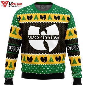 Yah It's Christmas Time Yo Wu Tang Clan Ugly Christmas Sweater