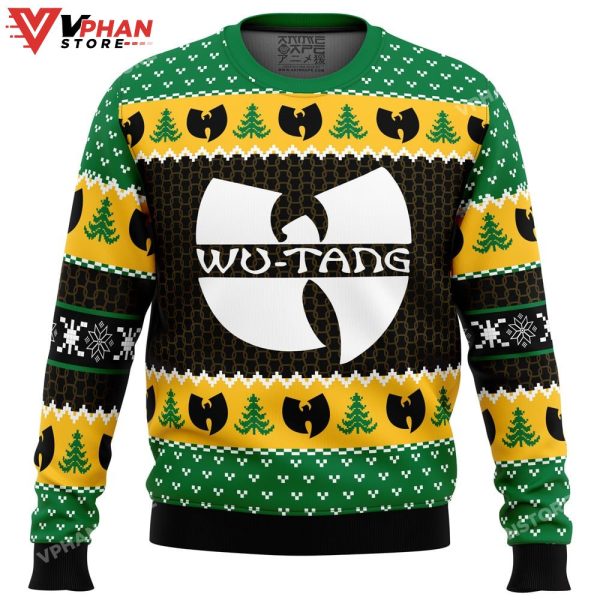 Yah It’s Christmas Time Yo Wu Tang Clan Ugly Christmas Sweater