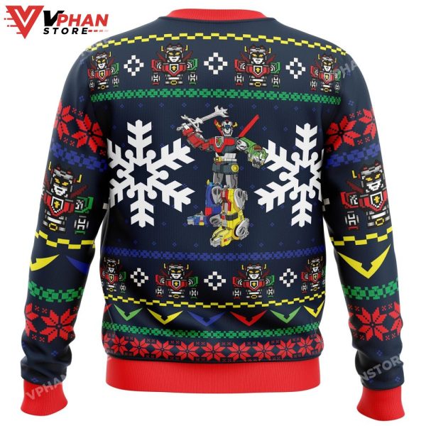 Yuletron Voltron Ugly Christmas Sweater