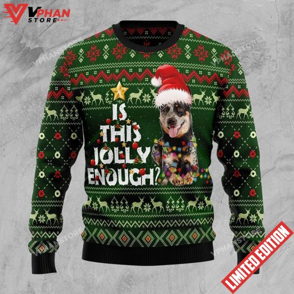 Australian Cattle Dog Jolly Ugly Sweater