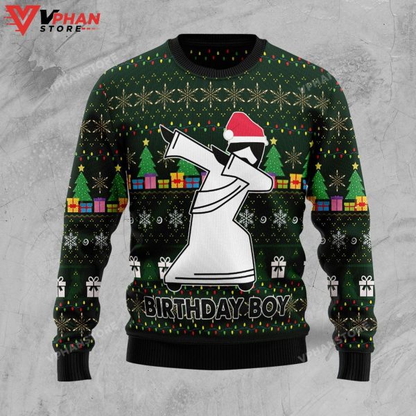 Birthday Boy Jesus Ugly Christmas Sweater