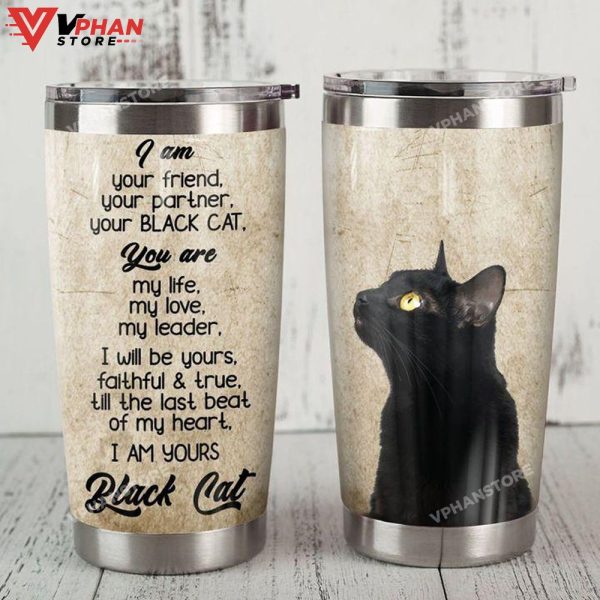 Black Cat You Are My Life My Love Tumbler