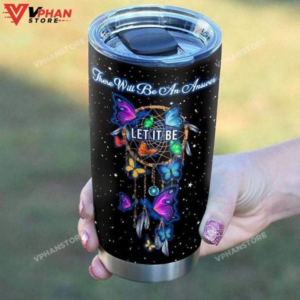 Butterfly Hippie Dream Catcher Tumbler