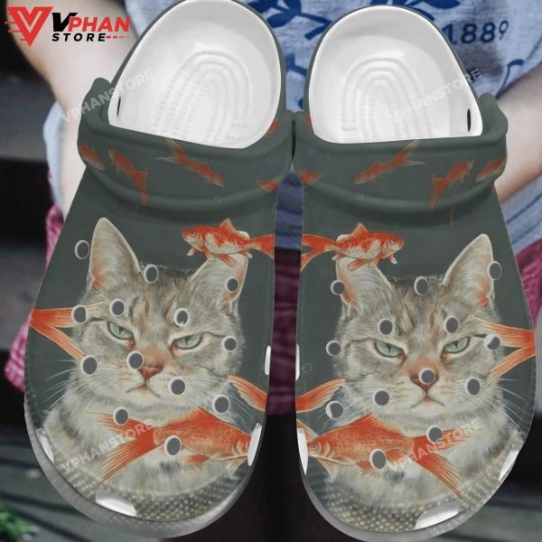 Cat Clog Cat Fish Classic Clogs Shoes