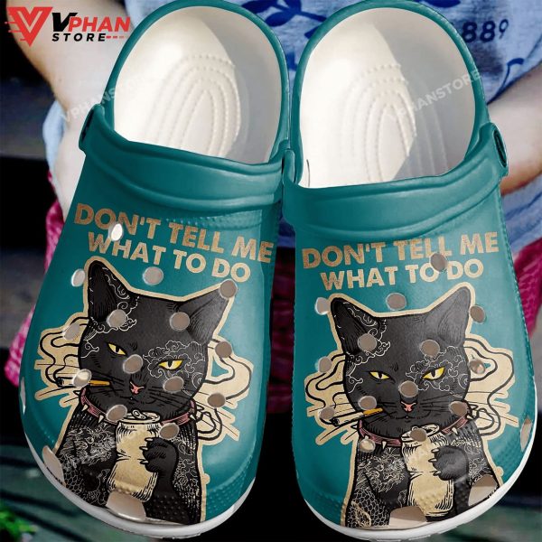 Cat Clog Cat Rules The World Classic Clogs Shoes