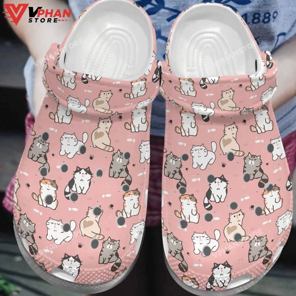 Cat Clog Cute Cats V2 Classic Clogs Shoes