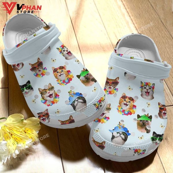 Cat Clog Smiling Cats Classic Clogs Shoes