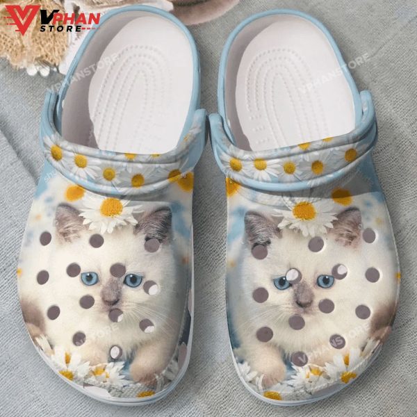 Cat Clog Whitesole Chamomile Cat Classic Clogs Shoes