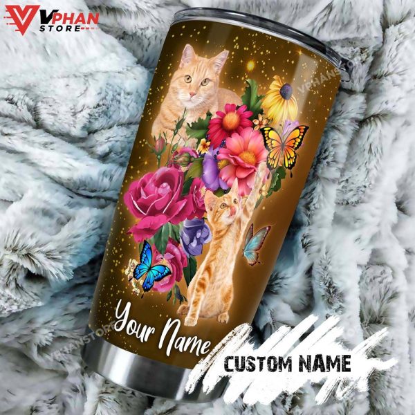 Cat Kitty The Sound Of Love Personalized Tumbler