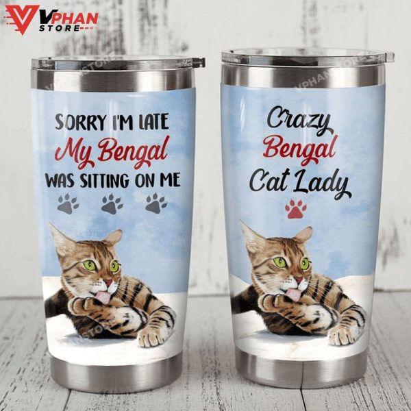 Cat Lady Stainless Steel Tumbler