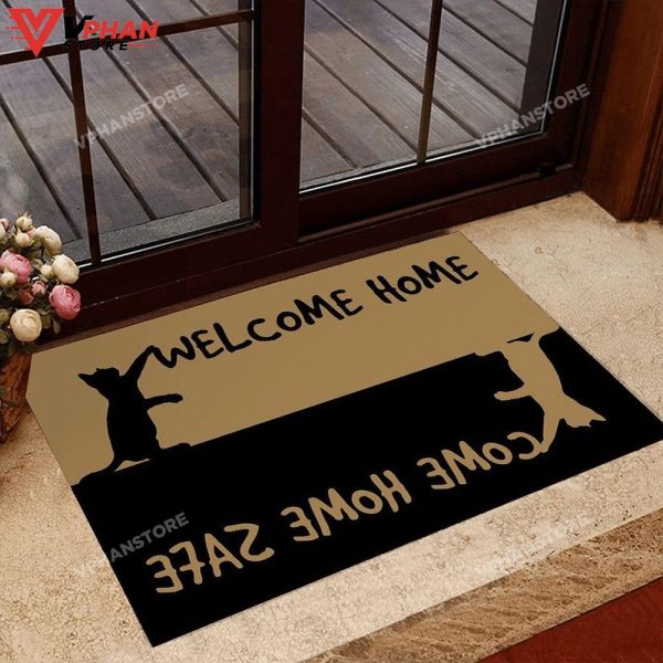 Cat Lover Welcome Home DoorMat