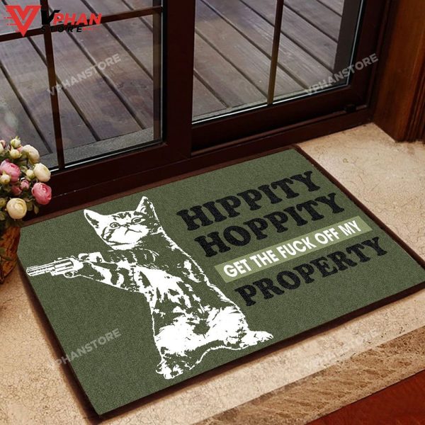 Cat Lovers Easy Clean Welcome DoorMat